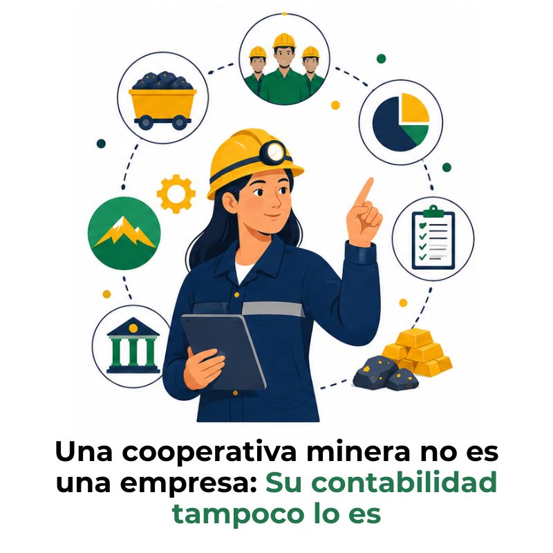 la contabilidad de cooperativas mineras