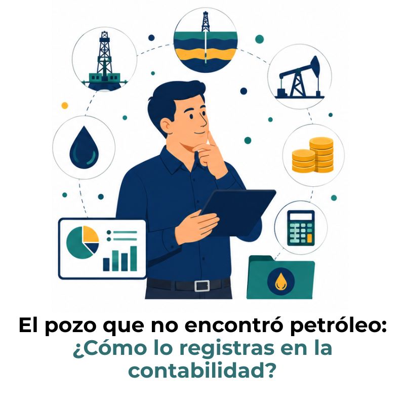 contabilización de pozos exploratorios