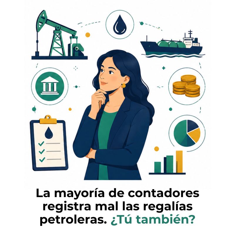 las regalías petroleras en contabilidad