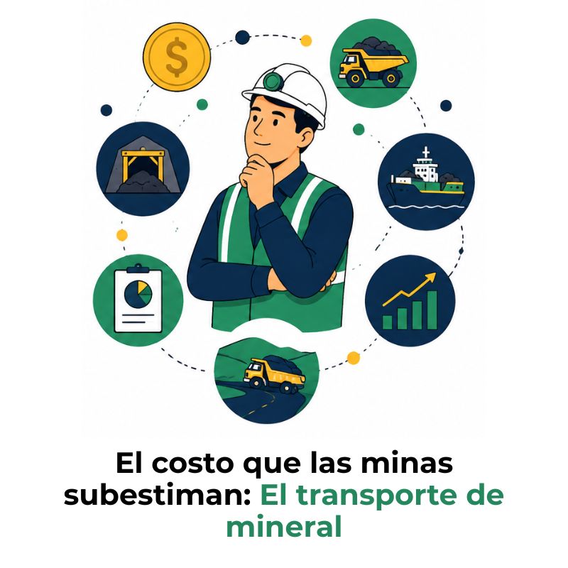 costos de transporte de mineral