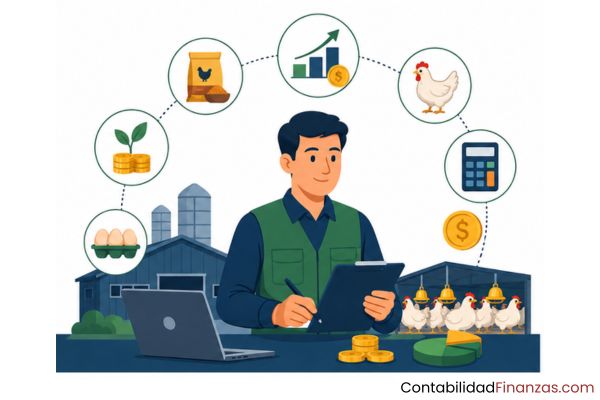 manejo financiero de granjas de pollos