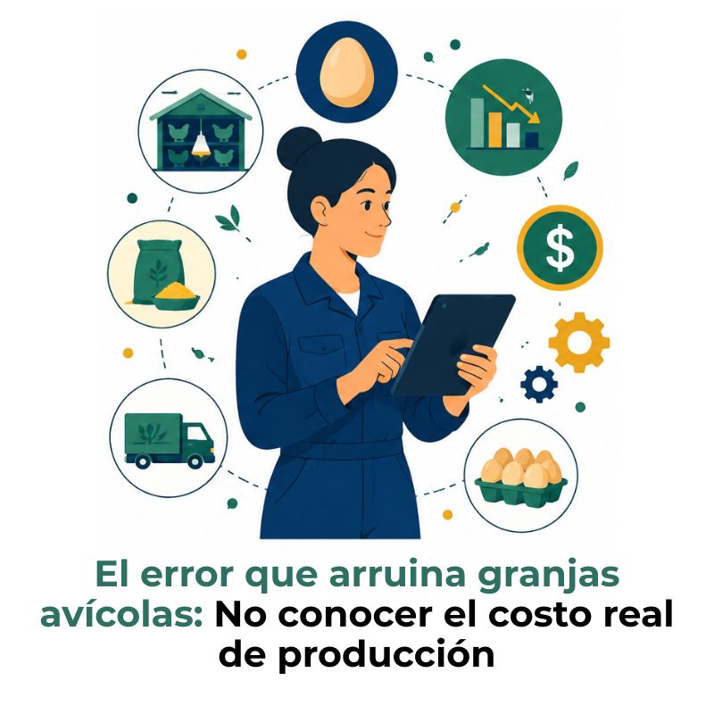 costo de producción de huevos
