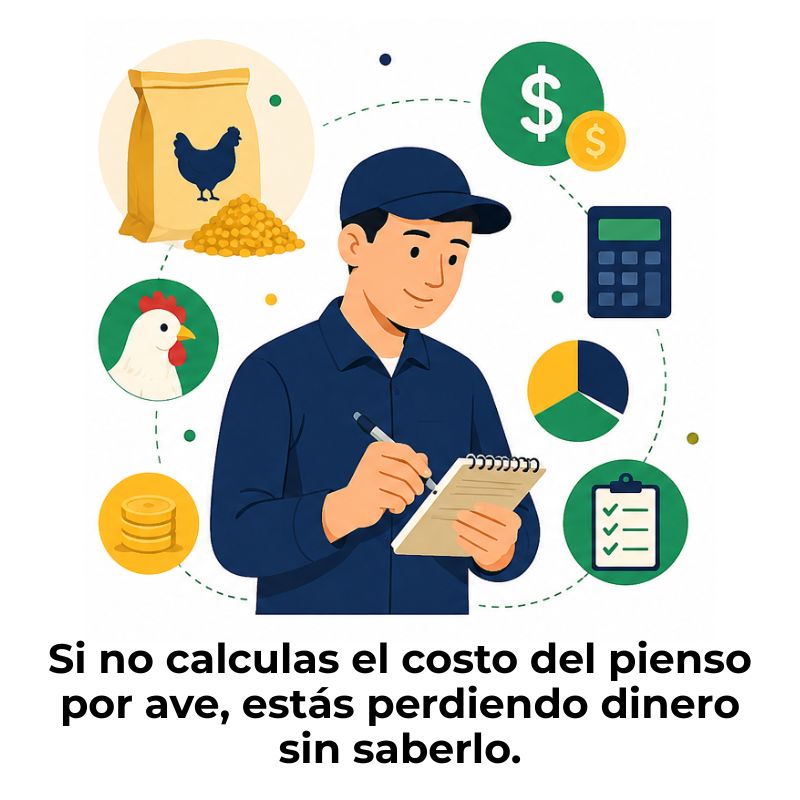 costo del pienso avícola