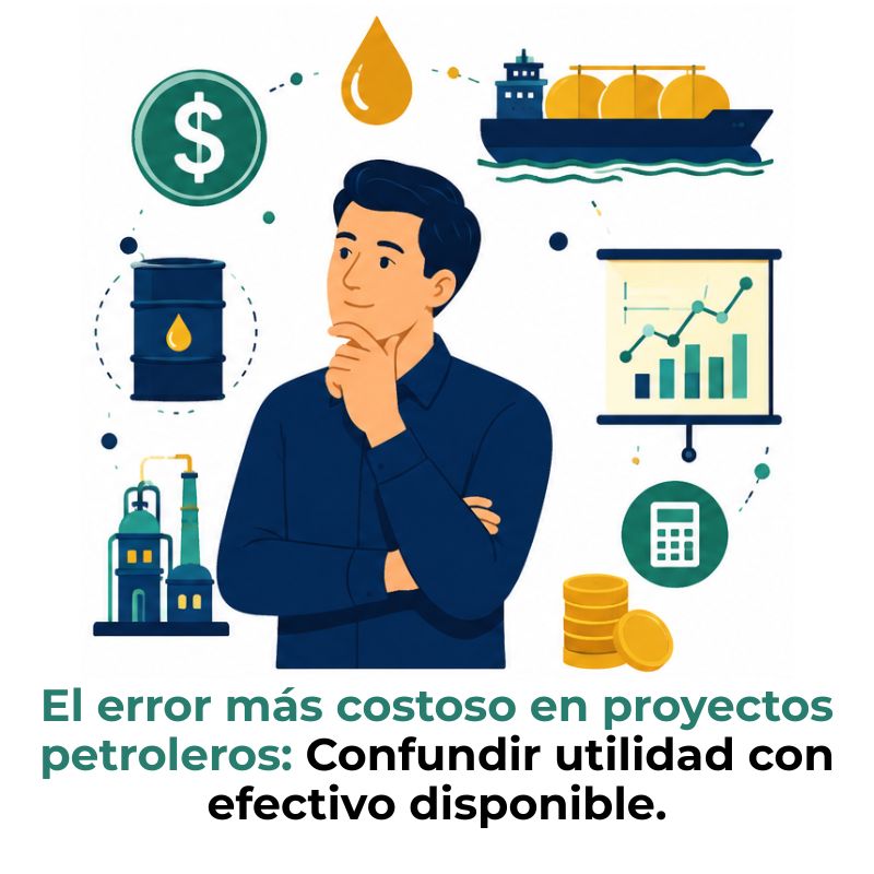 flujo de caja en proyectos petroleros