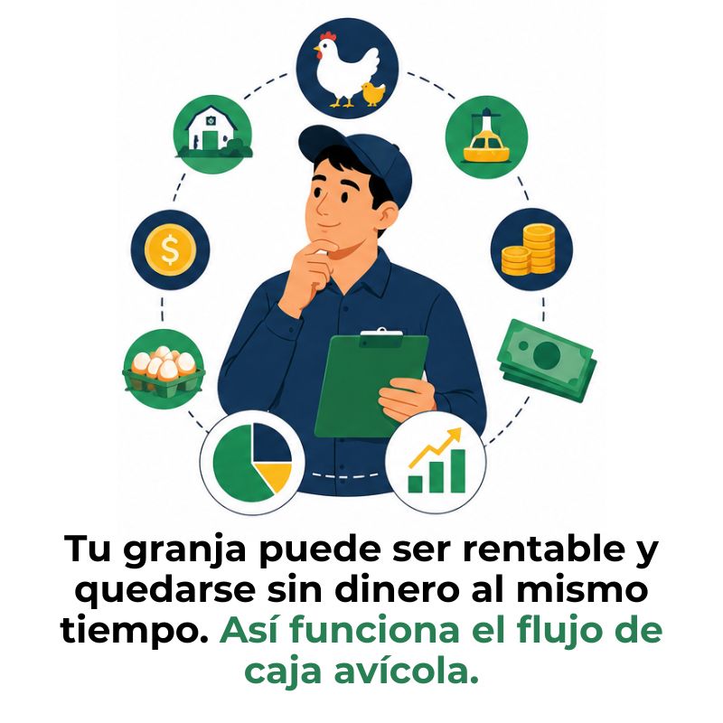 flujo de caja de una granja avícola