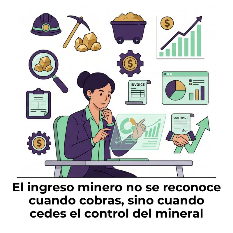 qué es el reconocimiento de ingresos en minería