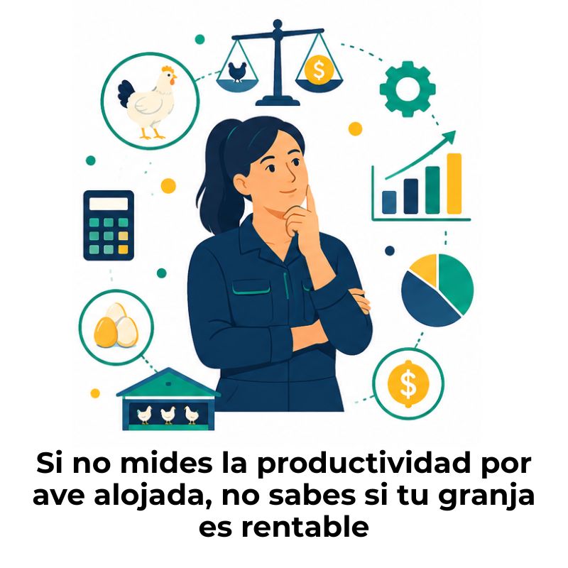 productividad por ave alojada