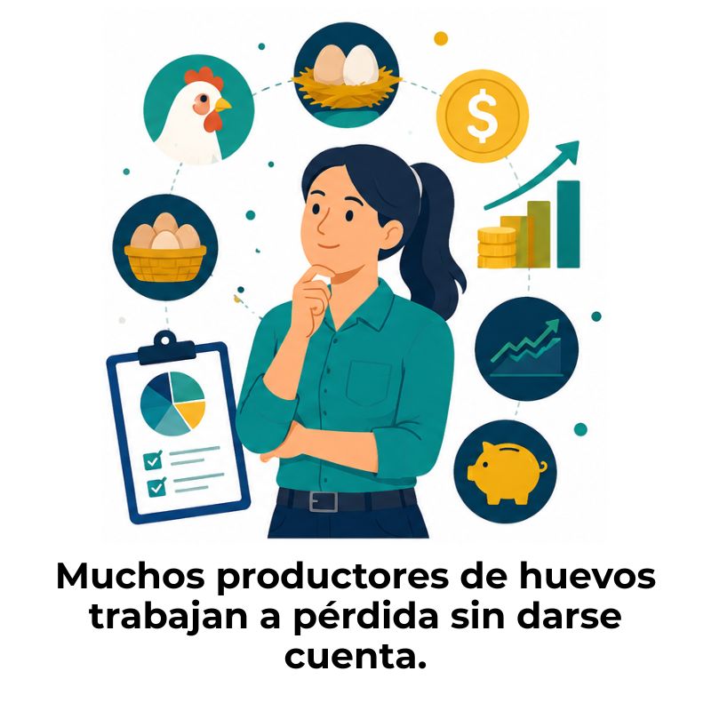 rentabilidad de producir huevos