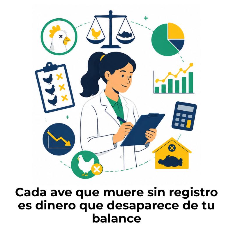 tasa de mortalidad avícola