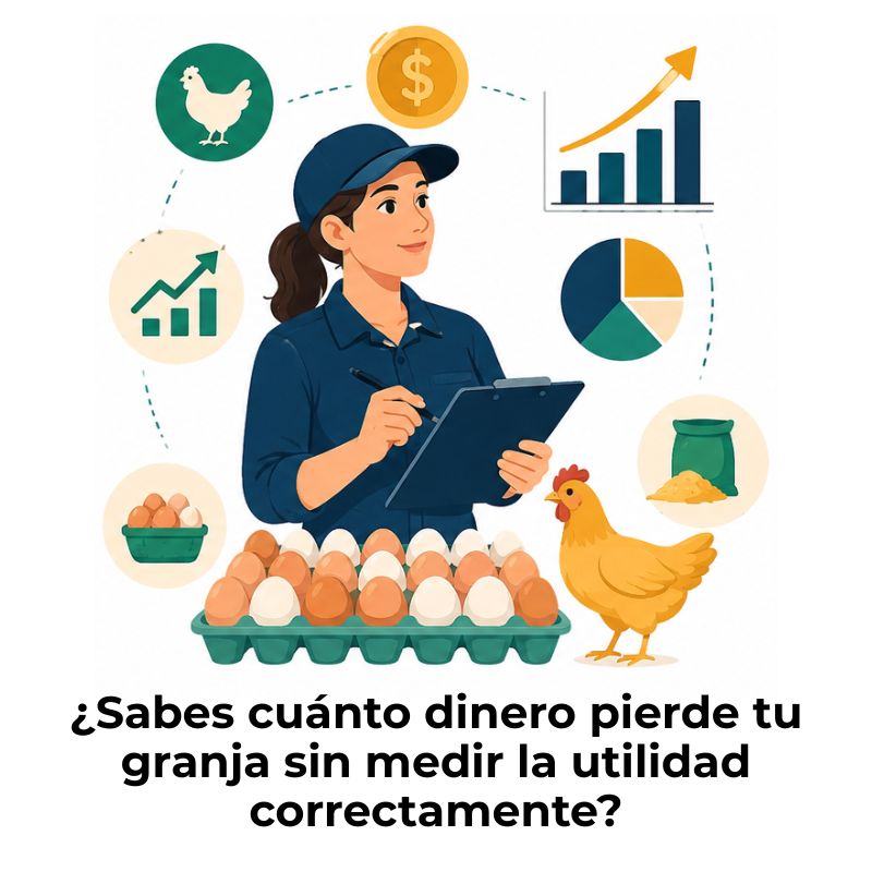 utilidad en la producción de huevos