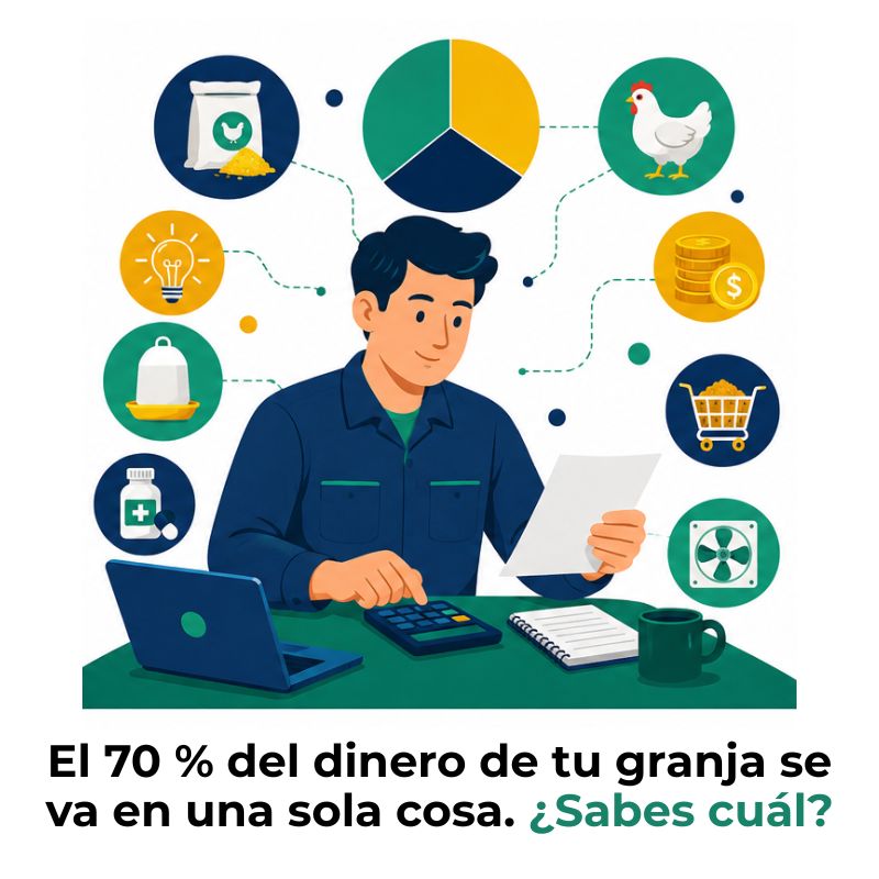 gastos en una granja de pollos