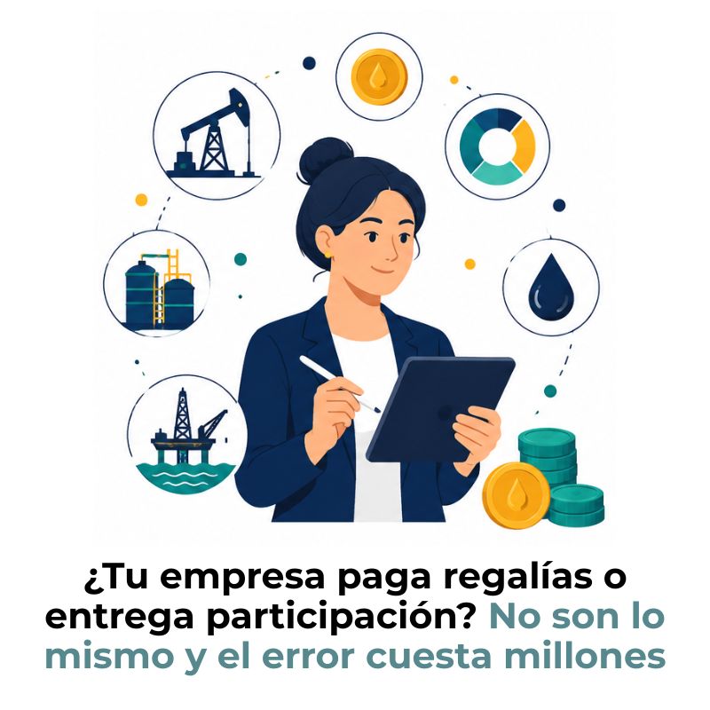 diferencia entre regalías y participación petrolera