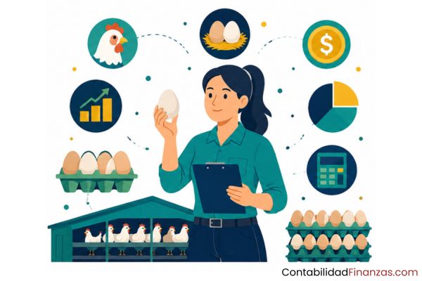 rentabilidad de producir huevos