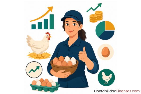 utilidad en la producción de huevos
