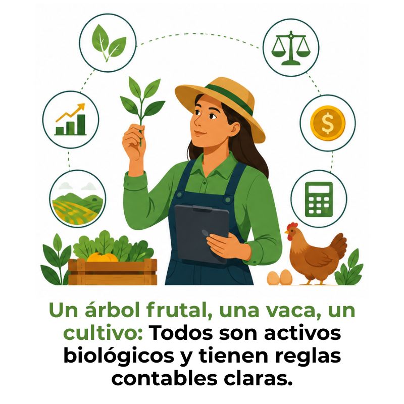 cómo se valora un activo biológico agrícola