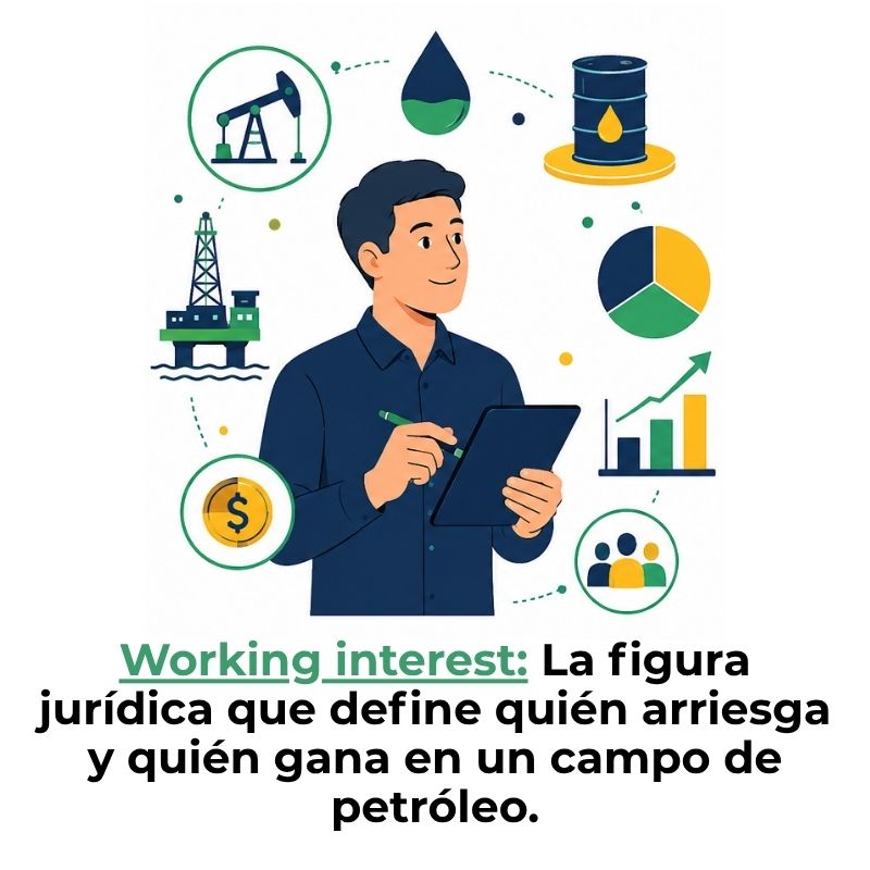 qué es el working interest petrolero
