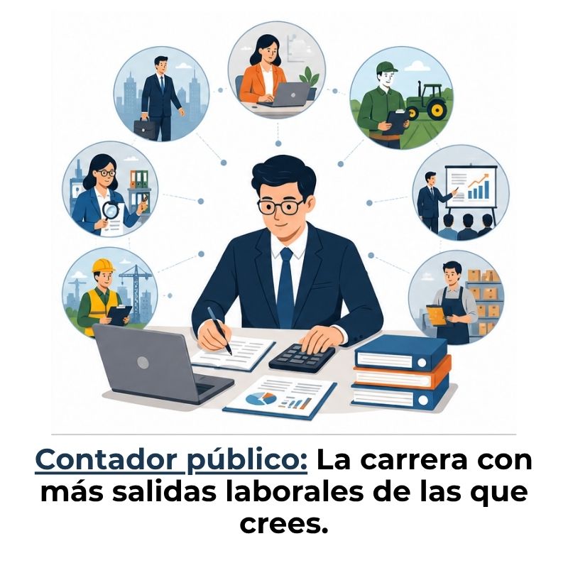en qué áreas puede trabajar un contador público