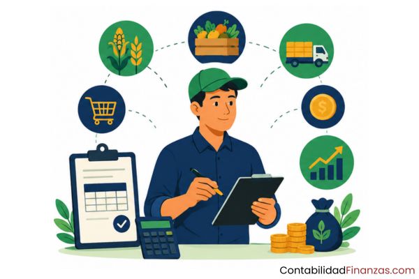 asientos contables de venta de cosecha