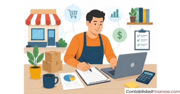llevar la contabilidad de un negocio pequeño