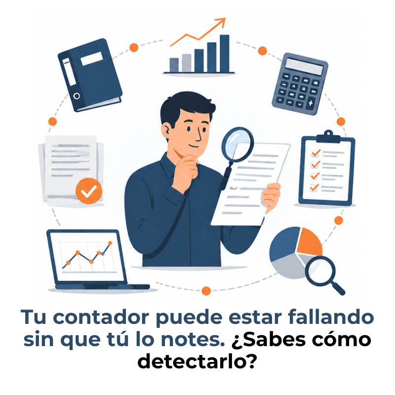 cómo saber si mi contador está haciendo bien su trabajo