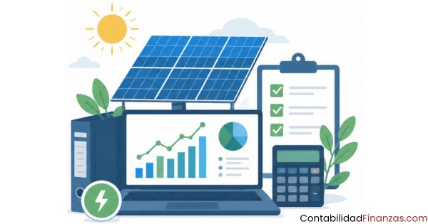 contabilizar un parque solar