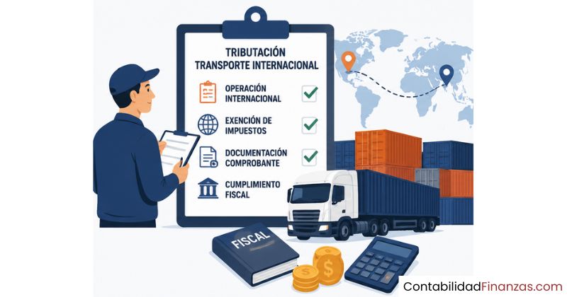 tributación de los transportistas de carga internacional