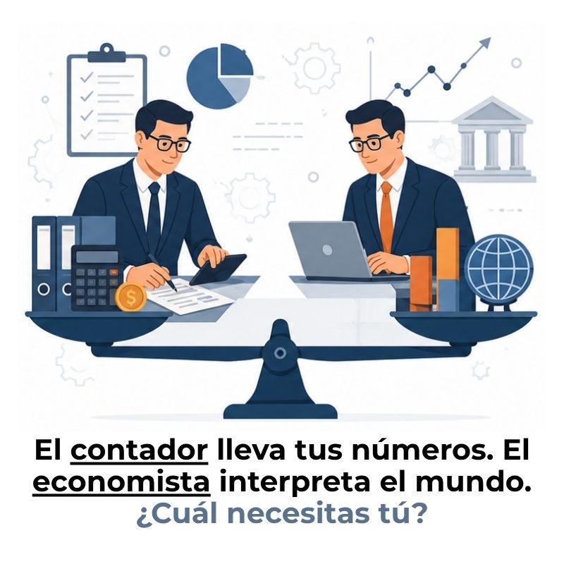 contador vs economista