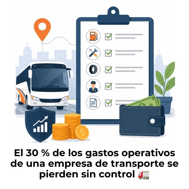 cómo controlar los gastos de una empresa de transporte
