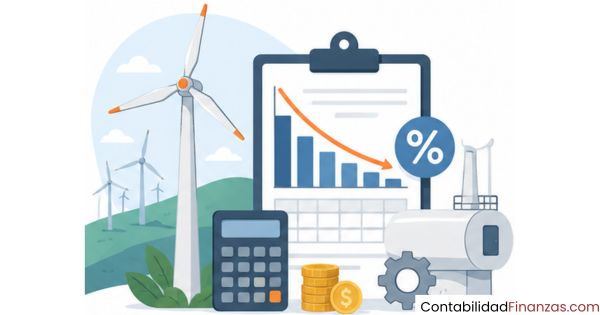 depreciación de aerogeneradores