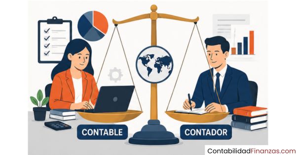 diferencia entre contable y contador según el país