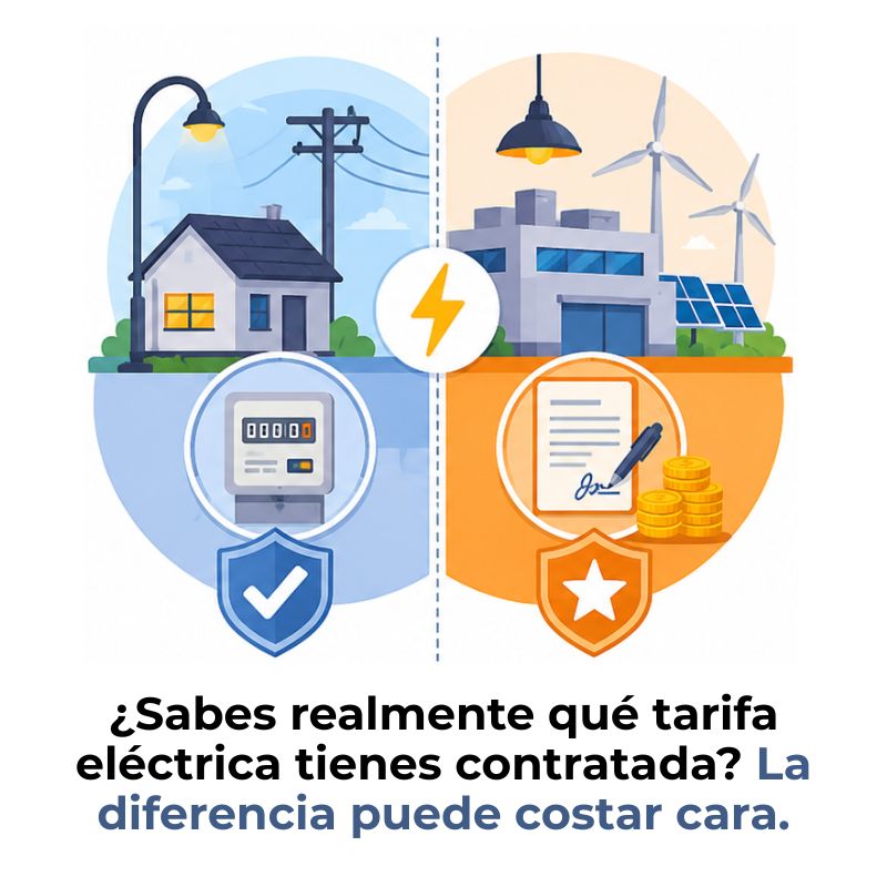 diferencia entre tarifa regulada y tarifa libre