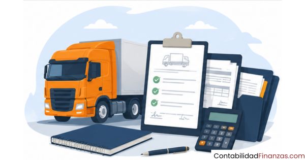 documentos contables que necesita un transportista