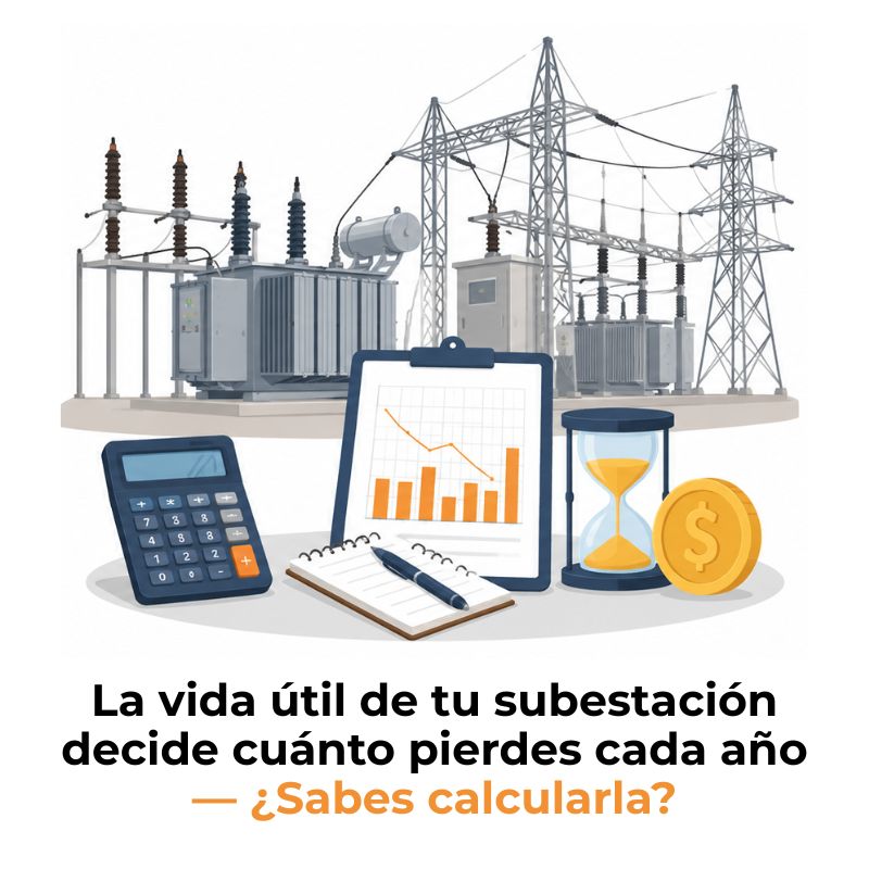 cómo se calcula la depreciación de una subestación