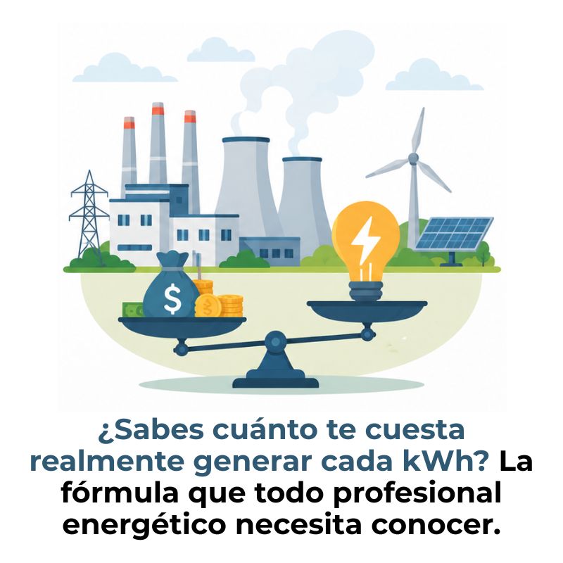 cómo se calcula el costo por kWh generado