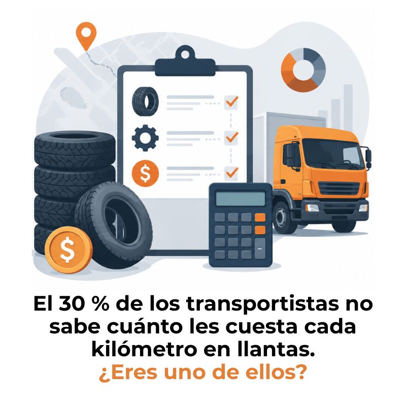 costo de llantas en el transporte de carga
