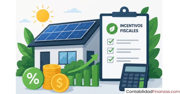 incentivos fiscales para la instalación de placas solares
