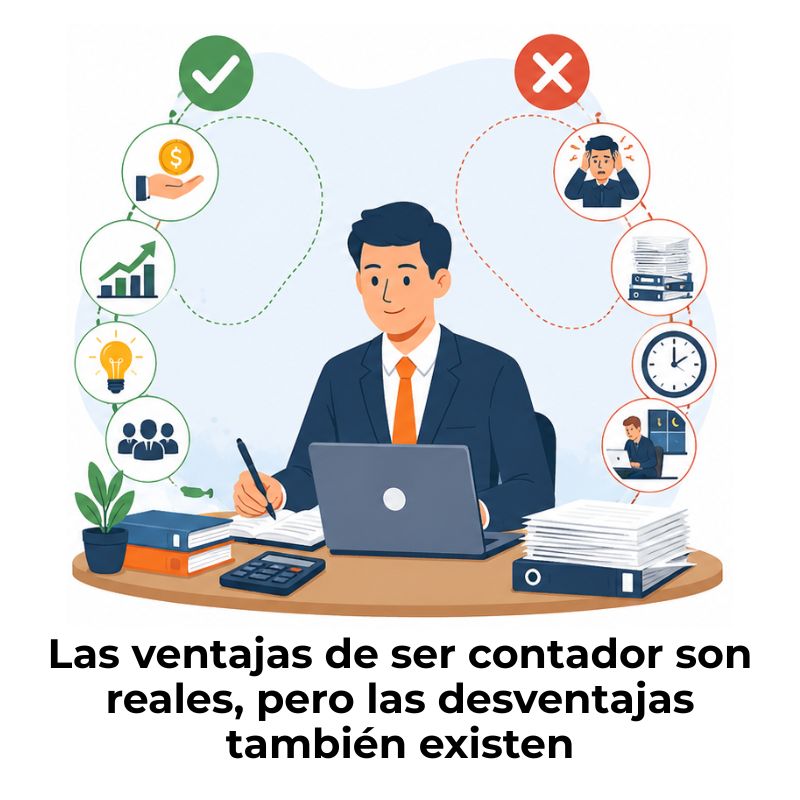 ventajas y desventajas de ser contador