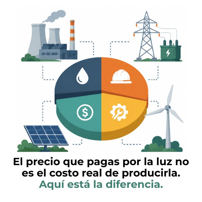 costos de generación eléctrica