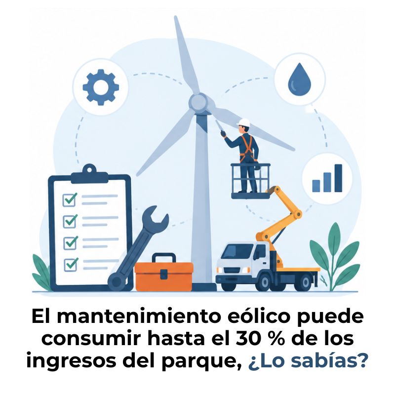 costos de mantenimiento eólico