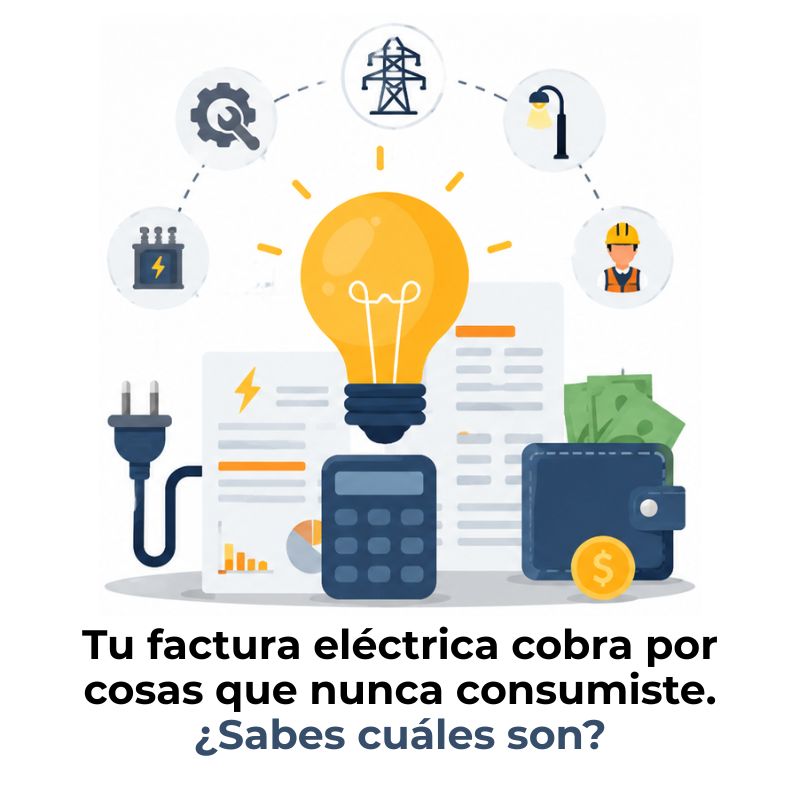 cuáles son los costos ocultos de la factura eléctrica