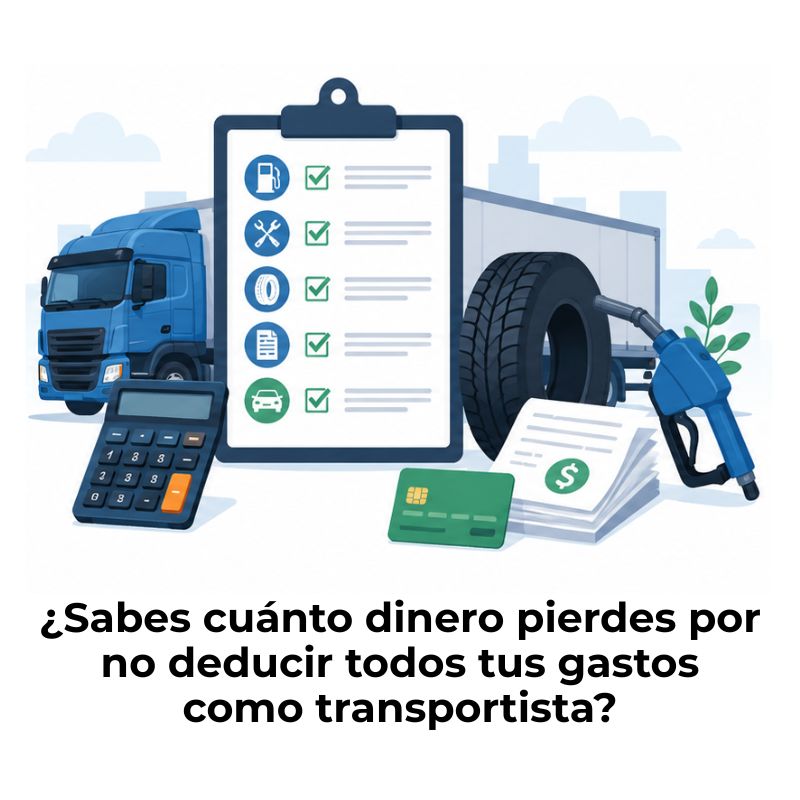 gastos deducibles para transportistas