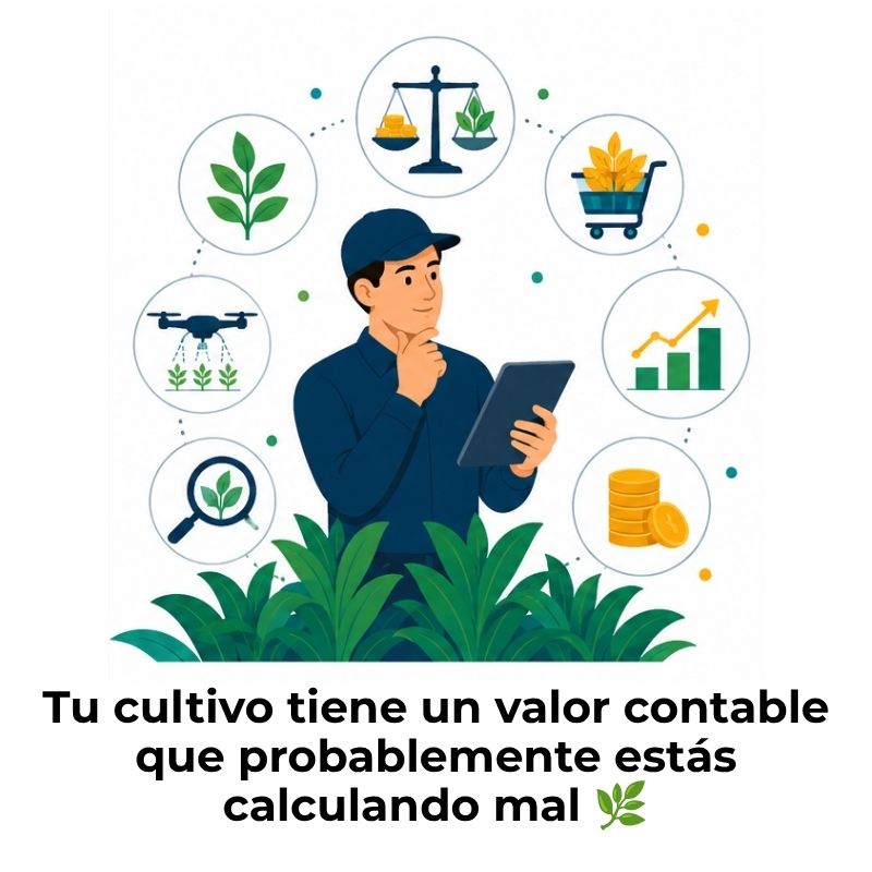 cómo medir el valor razonable de un cultivo