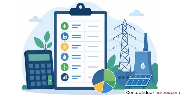 plan de cuentas energético