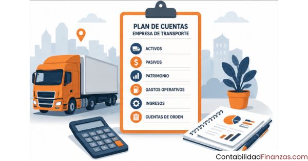 plan de cuentas para una empresa de transporte