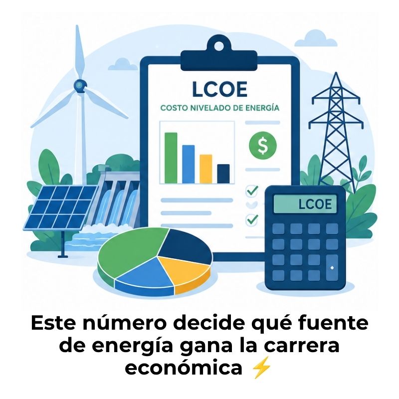 costo nivelado de energía