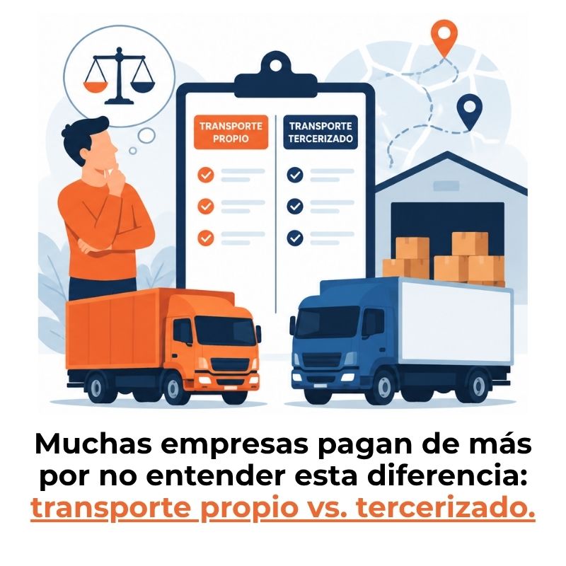 transporte propio o tercerizado