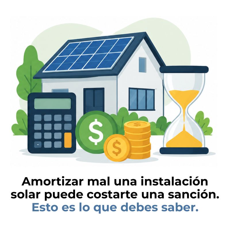 amortización de instalaciones solares