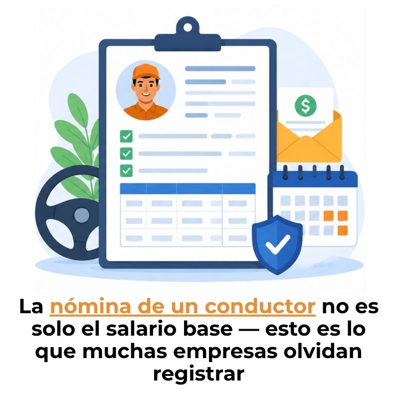 nómina de conductores