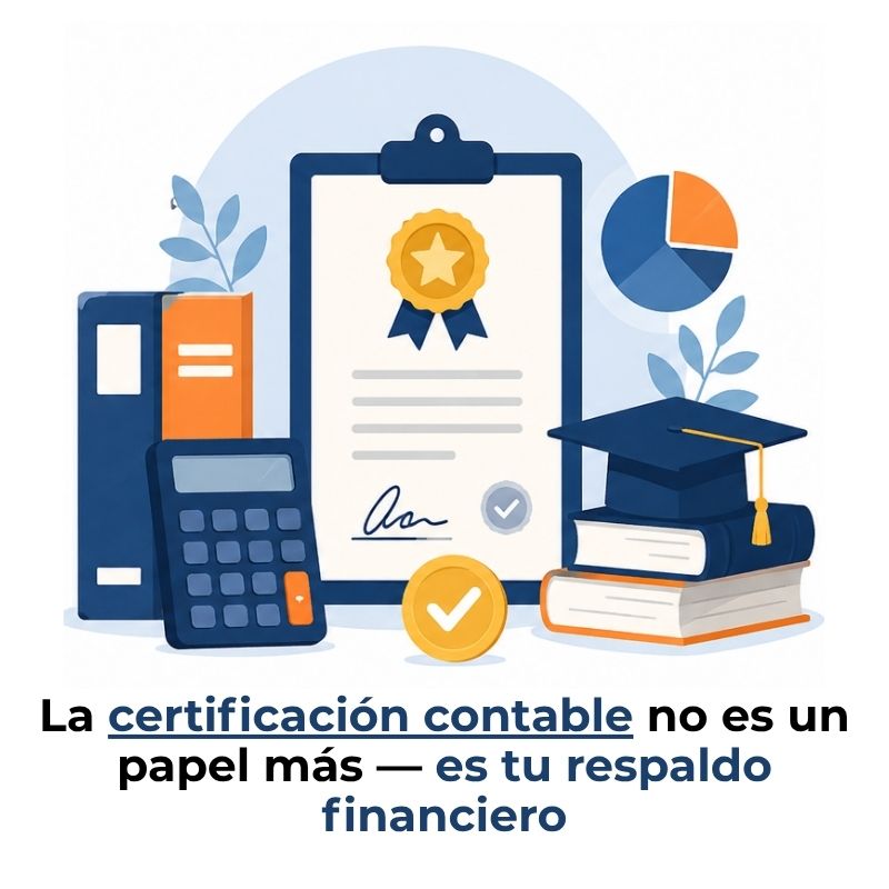 que es una certificación contable