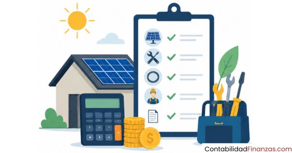 gastos deducibles al instalar paneles solares